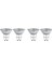 4x LED GU10-RANGE Hood Ampuller LED Soba Aletleri Ampul Mutfak Işık Yedek Halojen Ampul 3000 K (Yurt Dışından) 1