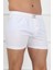 Erkek Penye Boxer Beyaz 2