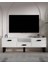 1327DROPDD-32 Tv Sehpası Beyaz-Siyah 1