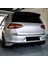 Golf Için 6x 7r Golf 7 R 2013-2016 Parlak Siyah Arka Tampon Difüzör Splitter Spinder Finler Trim (Yurt Dışından) 5