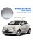 4pcs 133MM Fiat Için Hubcap 500 Tekerlekler Merkez Hub Kapakları 68078419AC 68078421AC Toz Kapağı (Yurt Dışından) 2