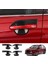 Toyota Yaris Için Cross 2023 Güneydoğu Asya Sürümü Karbon Fiber Araba Dış Kapı Tığ Kolu Kase Kapak Döşeme Sticker (Yurt Dışından) 5