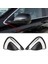 Hyundai Elantra Için Araba Yan Ayna Köşesi Sütun Trim Üçgen Plaka 2011-2015 Araba Aksesuarları 861903X000 861803X000 (Yurt Dışından) 3