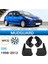 Peugeot 206 1998-2012 Çamurluk Çamurlar Çamurlu Flep Splash Muhafızları Çamur Araba Tekerlek Aksesuarları Kapak (Yurt Dışından) 3