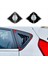 Araba Arka Pencere Panjur Panjurları Panjurlar Ford Fiesta Mk7 7 5 2008-2017 Araba Aksesuarları Parlak Siyah (Yurt Dışından) 2