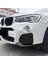 Bmw X3 F25 X4 F26 M Sport 2014-2017 Ön Tampon Dudak Açısı Difüzör Spluser Spoiler Koruyucu Parlak Siyah (Yurt Dışından) 2