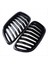 1set Parlak Siyah Böbrek Izgara Tampon Bmw F22 F87 F23 220I 228I 230I M235I M240I 2014-2018 (Yurt Dışından) 4