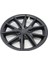 Tesla Model 3 Tekerlek Kapağı Thunder Style Wheel 18 Inç Hub Kapağı Trim Araç Aksesuarları - Mat Siyah (Yurt Dışından) 1
