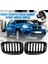 1 Çift Parlak Siyah Ön Kaput Böbrek Izgarası Izgara Için Bmw X5 X6 E70 E71 2007-2013 51137157687 51137157688 (Yurt Dışından) 2