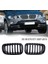 1 Çift Parlak Siyah Ön Kaput Böbrek Izgarası Izgara Için Bmw X5 X6 E70 E71 2007-2013 51137157687 51137157688 (Yurt Dışından) 4