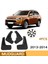 Araba Ön Arka Çamurluk Çamurlar Çamur Fleps Mitsubishi Outlander Için Guard Sıçrama Flep 2013 2014 (Yurt Dışından) 4