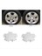 2pcs Araba Tekerlek Merkezi Kapağı 5FA51PAKAC Jeep Cherokee 2001-2004 Hub Cap Kapak Araç Aksesuarları (Yurt Dışından) 5