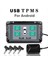 USB Android Tpms Lastik Basınç Izleme Sistemi Görüntüle Uyarı Sistemi Iç Harici 4 Sensör Araç Navigasyonu Için (Yurt Dışından) 2