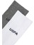 Erkek Gri Melanj Çorap (Soket) 50318209-VR086 2