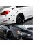 Kübik Çerçeve + Araç Sticker Yara Bere Oto Sticker Yara Şeklinde 3D - 2li Set C7R6R2 4