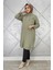 Kadın Dikme Detaylı Tesettür Tunik 3
