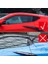 Chevrolet Corvette C8 2020-2023 Araba Arka Üçgen Pencere Kepenkleri Üçgen Güneşlik Modifiye Siyah (Yurt Dışından) 2