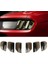 Ford Mustang 2015 2016 2017 Için Kuyruk Işık Lambası Kapağı, Arka Lamba Kapağı Koruma Süslemesi Çerçeve Aksesuarları, Duman Siyahı (Yurt Dışından) 2