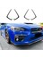 Araba Ön Tampon Ayırıcı Spoiler Sis Lambası Spoyler Kapak Süslemesi Için Subaru Wrx Sti Va 2014-2016 Parlak Siyah (Yurt Dışından) 2