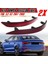 1 Çift Araç Arka Tampon Reflektör Fog Lambası Arka Tampon Sis For-Audi A3 S3 2017-2019 8V5945106D 8V5945105D (Yurt Dışından) 3