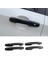 Toyota Yaris Için Cross 2023 2024 Rhd Güneydoğu Asya Sürüm Araç Dış Kapı Tutma Kapağı Kapak Trim Kiti (Karbon) (Yurt Dışından) 2