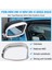 Araba Stili Dikiz Aynası Kaş Kapağı Trim Yağmur Gölge Kapağı Honda Hrv Hr-V-V Xrv Xr-V 2022 2023 Krom (Yurt Dışından) 4