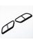 Siyah Paslanmaz Çelik Boru Boğaz Egzoz Çıkışları Volvo S60 2020 S90 V90 2016-2019 Aksesuarları Için Kuyruk Çerçevesi Trim Kapak (Yurt Dışından) 5