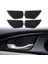 Honda Civic 10. Gen 2020 2019 2018 2017 2016 Için Araba Karbon Fiber Kapı Bileği Kaplama Iç Kapı Kolu Dekorasyon Kapağı (Yurt Dışından) 2
