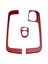 Pencere Düğmesi Paneli Dekoratif Çıkartma Fiat 500 2008-2011 Abarth 595 2012-2023 Lhd Kırmızı (Yurt Dışından) 1