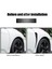 Evrensel Araba Mudguard Yan Havalandırma Dekoratif Çıkartmalar, Hava Akışı Giriş Deliği Izgara Aksesuarları, Abs Siyah (Yurt Dışından) 3