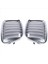 1paır Ön Tampon Üst Orta Grille Krom Bmw X1 Serisi E84 2010-2012 51112993307, 51112993308 (Yurt Dışından) 2