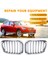 1paır Ön Tampon Üst Orta Grille Krom Bmw X1 Serisi E84 2010-2012 51112993307, 51112993308 (Yurt Dışından) 5