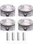 1set/8pcs 1.6l Motor Pistonlar Pim Kiti 23040-2B600 Hyundai Accent Kia Soul Rio 2012-2017 23041-2B610 23041-2B620 (Yurt Dışından) 1