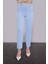 Mavi Ütü Izi Detaylı Pantolon 2
