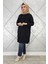 Kadın Nervür Dikim Tesettür Tunik 2