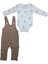 Bibaby Biorganic Love Our Earth Salopet 60786 Mocha 1