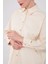 Bej Düğme Detaylı Gömlek 5