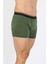 Erkek Pamuk Likralı Boxer Haki 2