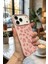 iPhone 17 Pro Kılıf Pembe Leopar Desenli Kamera Lens Korumalı Yumuşak Soft Silikon Kapak 3