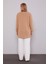 Camel Inci Detaylı Sweatshirt 4