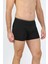 Erkek Pamuk Likralı Boxer Siyah 3