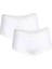 Kadın Pamuklu 2li Boxer Beyaz 1