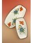 Retro Floral 2 Boy Porselen Kayık Tabak 1