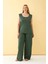 Kadın Yeşil Büyük Beden Penye Alt Üst Takım 2