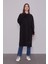 Siyah Uzun Ribana Sweatshirt 1