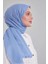 Mavi Düz Tensel Şal 3