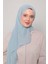 Turkuaz Lux Şifon Şal 1