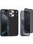 Apple iPhone 17 Pro Uyumlu Içi Kadife Lansman Kılıf ve Hayalet Privacy Tam Kaplayan Cam Ekran Koruyucu 1