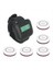 Kablosuz Restoran Çağırma Sistemi 5table Arama Düğmesi Vericileri 1WATCH Çağırıcı Restoran Garson Hizmet Çan Buzzer A (Yurt Dışından) 1