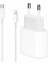 Inovaxis Apple iPhone Uyumlu 20W Usb-C Güç Adaptörü + Usb-C Lightning Şarj Kablosu Seti 1 Metre 1